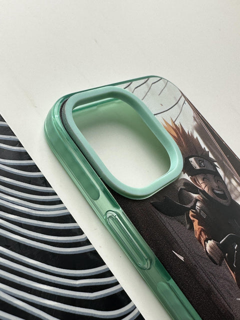 Naruto Cycling Bumper Case For iPhone X / XS