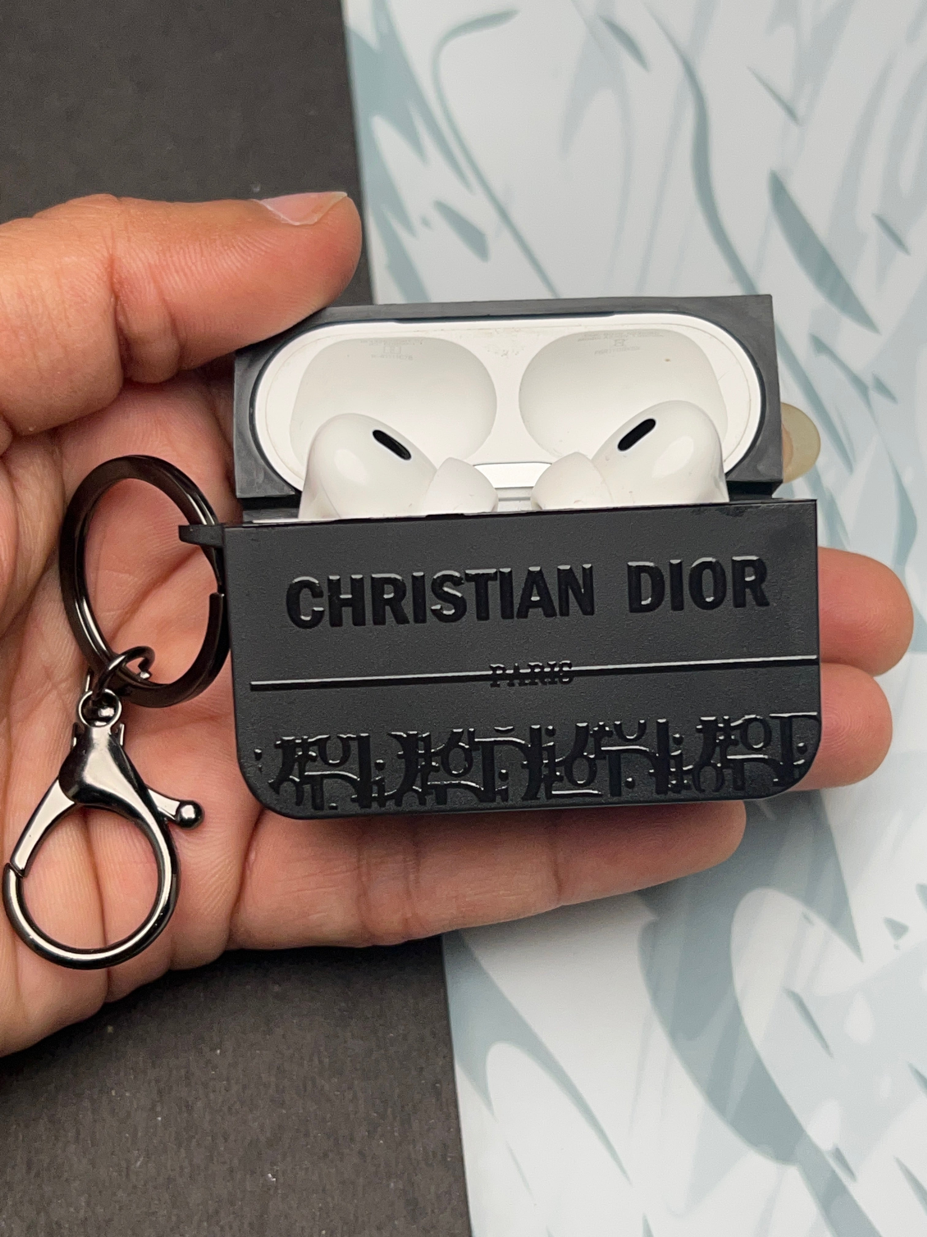 Dior Christian Dior Protection Cover Case For Apple Airpods Pro - Airpods 1  2